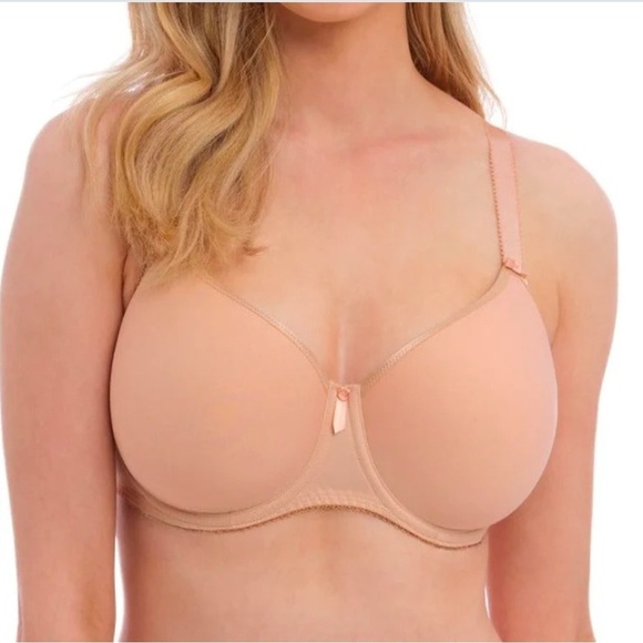 FANTASIE REBECCA ESSENTIALS UNDERWIRE MOULDED SPACER BRA NATURAL BEIGE 32DD - Picture 1 of 6